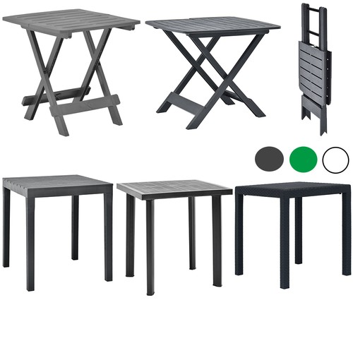Gartentisch kunststoff - gartentisch,