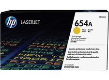 Original HP CLJ Enterprise M651dn Toner gelb ca. 15.000 Seiten 654A CF332A