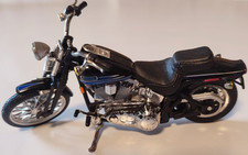 Harley Davidson FXSTSB Bad Boy Schwarz 1:18 Motorrad-Modell von Maisto