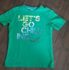 S ' Oliver T-shirt - Gr. 116 /122 - Grün - Jungen