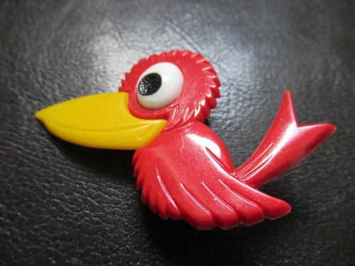 Vogel-Spatz-Ente-Anstecker-Pin