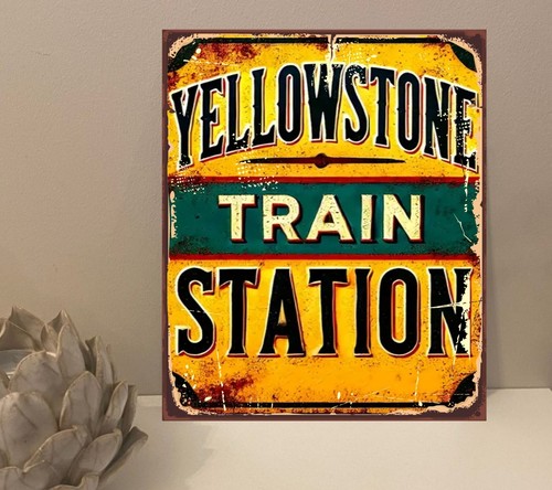 Yellowstone bahnhof - 1x,