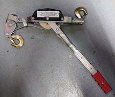 Seilzuggerät / Drahtseilzug mit Hebelarm | 2t Zugkraft | Für Forst, Offroad, Bau