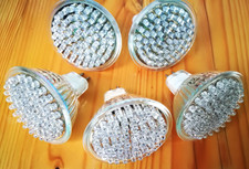 5X MR16 LED Leuchtmittel GU5.3 12V 2,5W weiß 6500 K