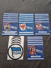 Hertha BSC Aufkleber Mix, 5 Motive