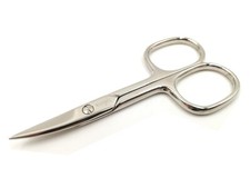 Nagelschere Solingen Carbonstahl  9 cm Maniküre Schere normal starke Nägel