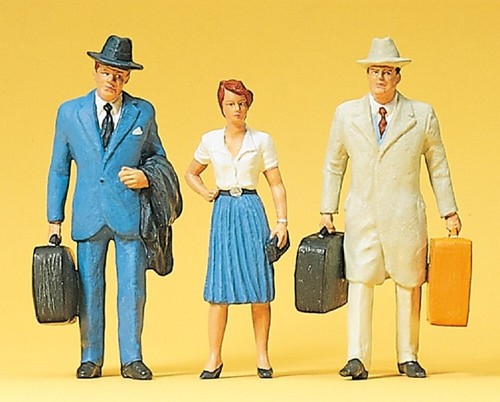 Preiser reisende figuren - preiser, figuren-set