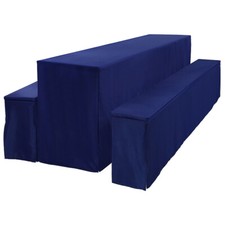 Hussen Set Bierzeltgarnitur Lang Biertischhusse Festzeltgarnitur Bierbankauflage