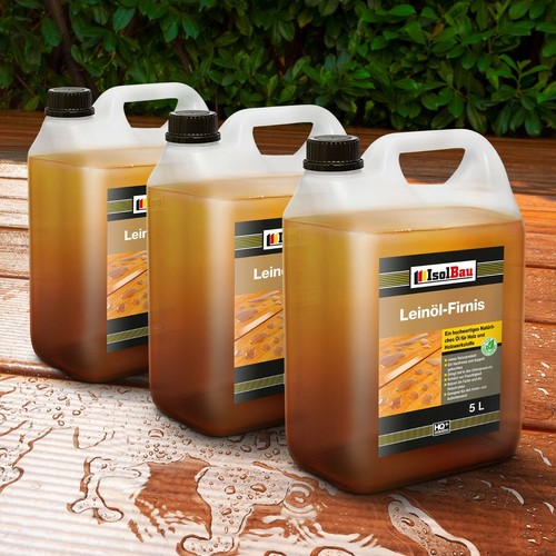 Liter leinöl firnis - 15,