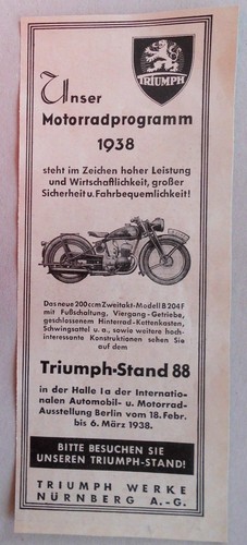 Original 1938 werbung - original,