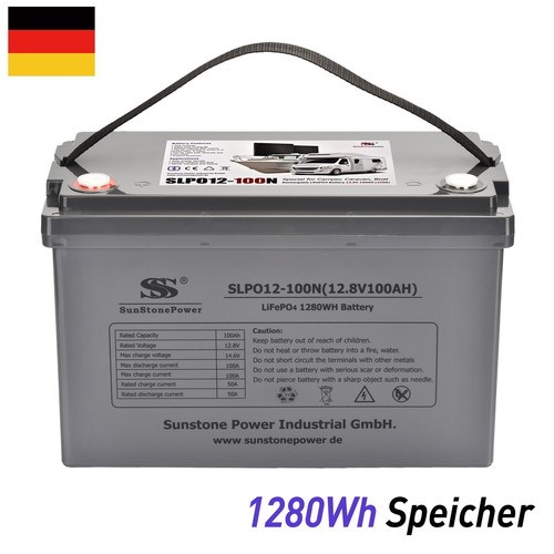 Sunstone lifepo4 batterie - batterie, 12v