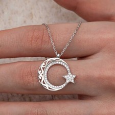 Yildiz halskette 925 - yildiz, silber