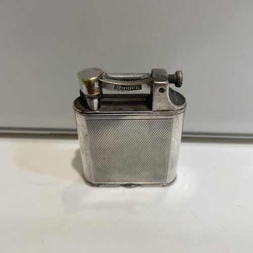 Dunhill feuerzeug versilbert - -,
