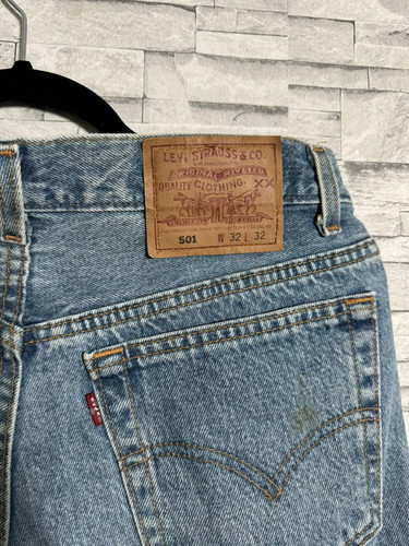 Vintage levi 501 cropped - vintage,