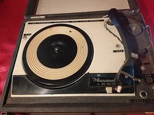 Alter Tragbarer Plattenspieler Koffer Monarch Vintage (5734)