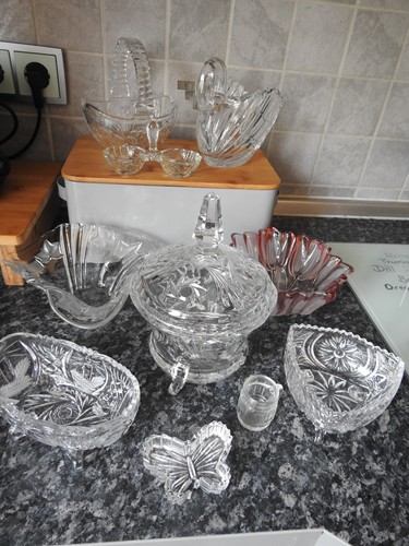 Teiliges kristallglas glas - 11,