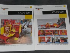 RABAUD XYLOG 600, 520 Sägespalter, Brennholz Automat Prospekte ( Forst 324 )