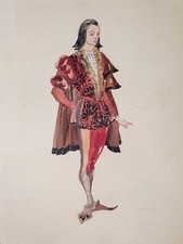 Zeichnung Aquarell Theater