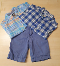 Kleiderpaket, 4 Teile, Junge, Hose, Hemden, Sommer, Gr. 5 (110/116), OshKosh