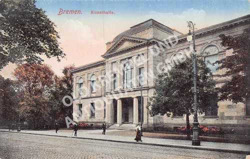 Postkarte bremen kunsthalle - ak,