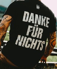 T SHIRT BÖHSE ONKELZ L DANKE FÜR NICHTS GRÖßE L NEU
