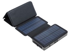 SANDBERG SOLAR 6-Panel POWERBANK Ladegerät 20.000mAh USB externer Akku 