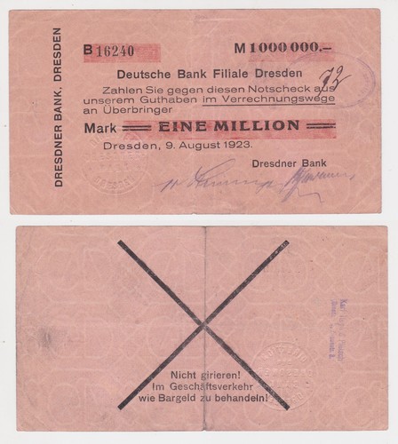 Million mark banknote - 1,