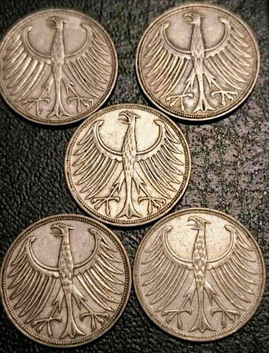 Deutsche mark - 5x,