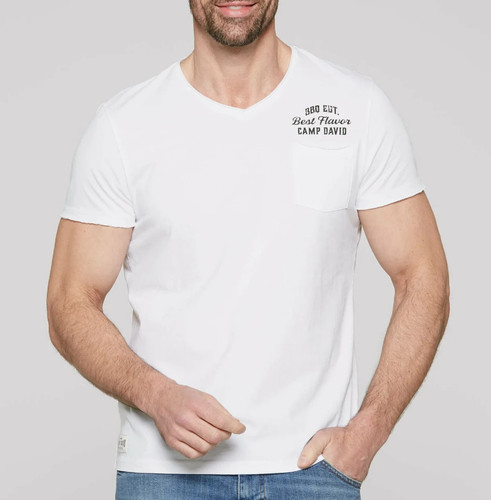 Camp david shirt weiß - ,