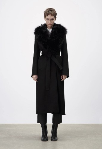 Zara manteco langer - manteco, wollmantel