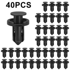 40x Unterboden Unterfahrschutz Befestigung Clips 10mm für NISSAN QASHQAI X-TRAIL