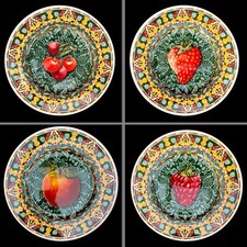 Villeroy Boch FRUITS ART DECO Teller Platte Geschirr zur Auswahl wie NEU