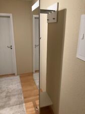 Hochglanz weiß İKEA Flurgarderobe mit Spiegel