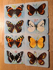 Glanzbilder der Firma Krüger Schmetterlinge No 99/1