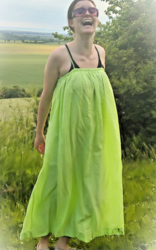 Schönes grünes kleid von - grünes,