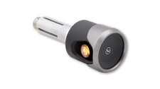 Satz HIGHSIDER AKRON-FLASH LED Lenkerendenblinker, E-geprüft  Black-Titan