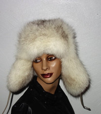 Fuchs Pelz Mütze Echtfell
