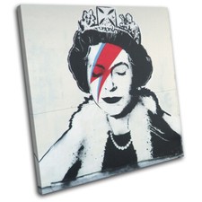 Graffiti Bowie The Queen Pop