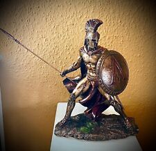 Leonidas Statue Figur Spartaner bronziert Griechenland