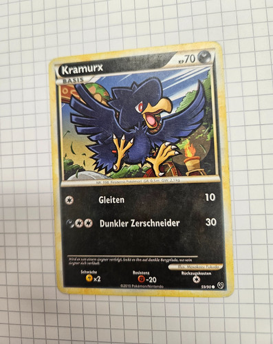 Pokémonkarte kramurx 90 - pokémonkarte,