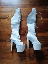 Weiße Boots Jungle Ghosted