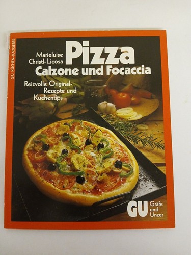 Pizza calzone und focaccia - und,