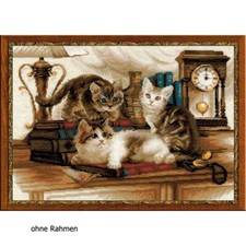 Riolis Kreuzstich-Set "Pelzige