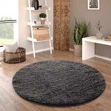 Hochflor teppich rund - hochflor,
