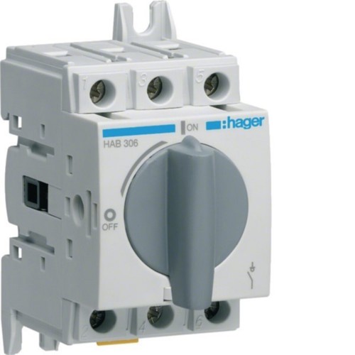 Hager lasttrennschalter hab306 - hager,