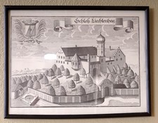 Schönes altes Wandbild