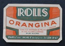 Altes Etikett Limonade SODA