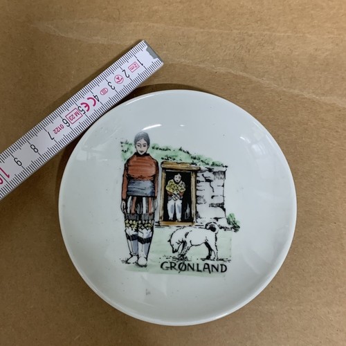 Souvenir porzellan teller - souvenir,