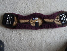 Mattes Lammfell Sattelgurt 60