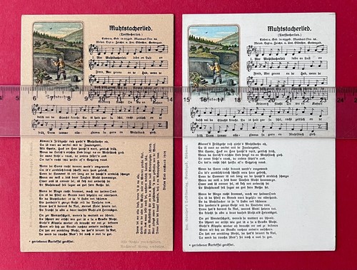 Erzgebirge lied ak - 2,